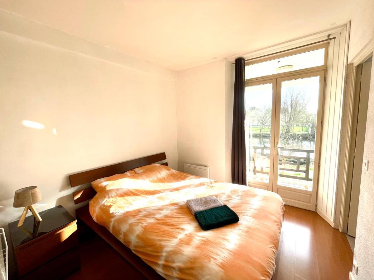 T3-Balcon Plein Sud-Acces Direct Au Bord Du Loing Apartment Moret-sur-Loing Exterior photo